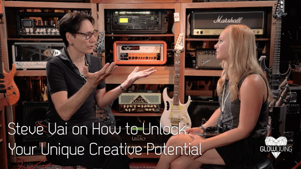 Steve Vai Shares How To Unlock Your Unique Creative Potential Glow Living