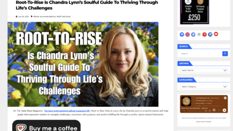 Table Read Magazine Book Review for Root-to-Rise