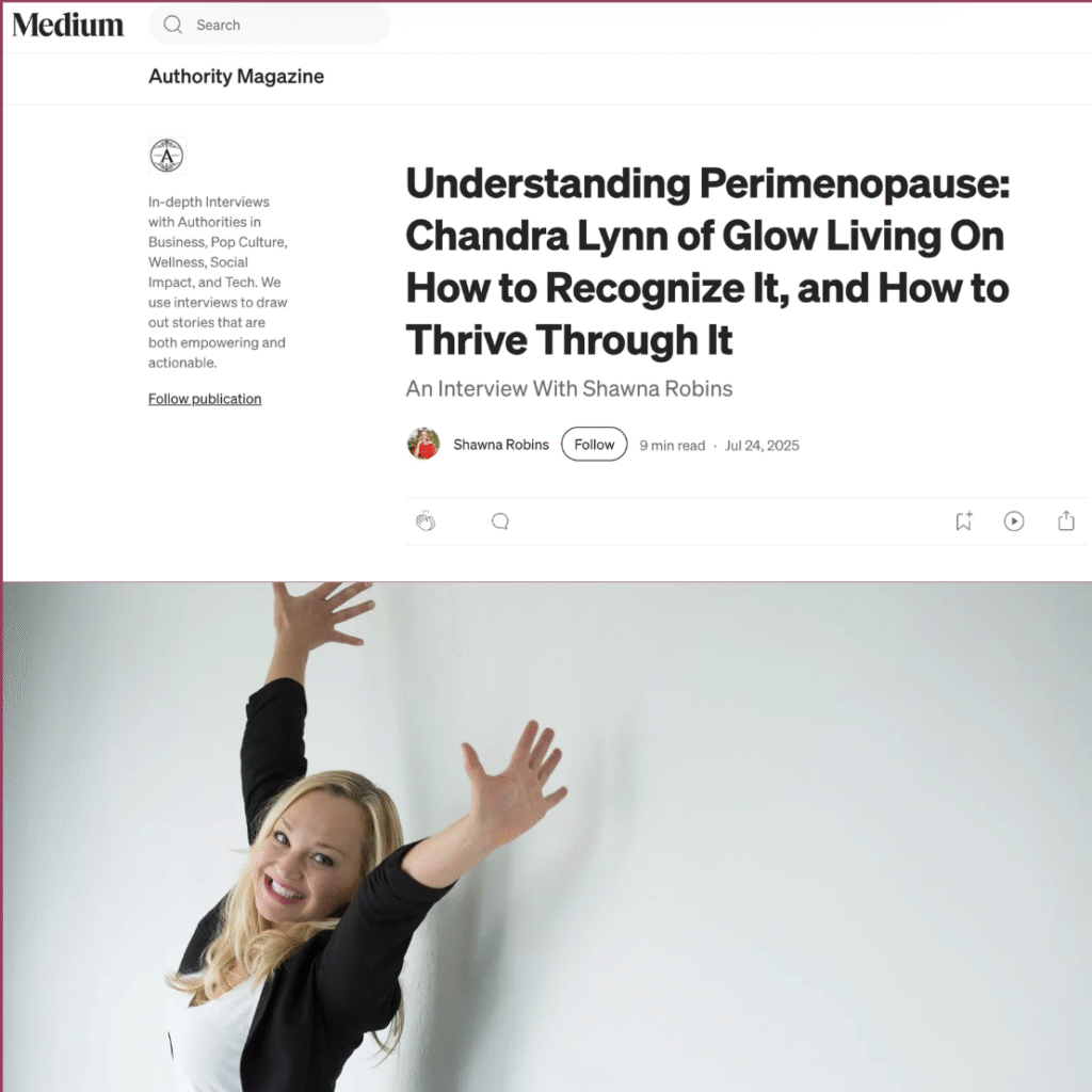 Chandra Lynn article on understanding perimenopause