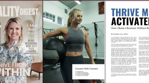 Vitality Digest Magazine article about burnout and how to thrive